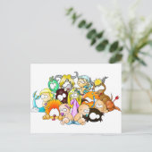 ZodiaKの赤ちゃん ポストカード (スタンド正面)