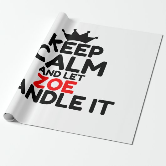 ZOE ラッピングペーパー (アンロールド)