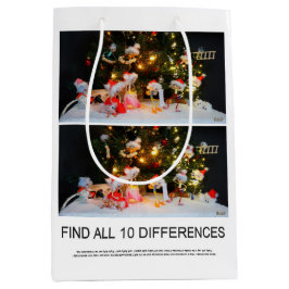 Zoek de 10 verschillen zoekplaatje van de Fubby's. ミディアムペーパーバッグ