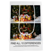 Zoek de 10 verschillen zoekplaatje van de Fubby's. ミディアムペーパーバッグ (裏面)