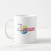 ZoeSPEAK – 車は"クール"だ！ コーヒーマグカップ (左)
