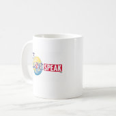 ZoeSPEAK - LULLYはイタリ生まれアにいた。 コーヒーマグカップ (正面左)