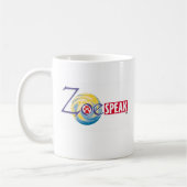 ZoeSPEAK - Rachmaninoffラプソディロシアのー コーヒーマグカップ (左)