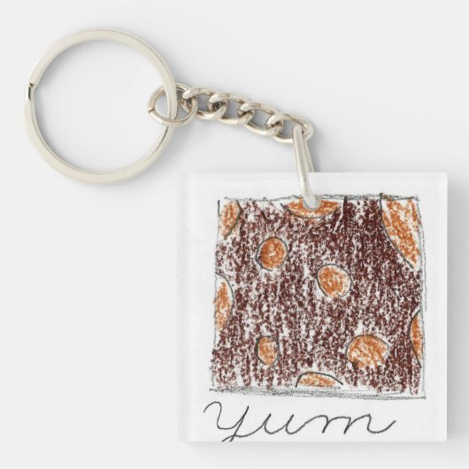 Zoey キーホルダー (正面)