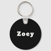 Zoey キーホルダー (正面)