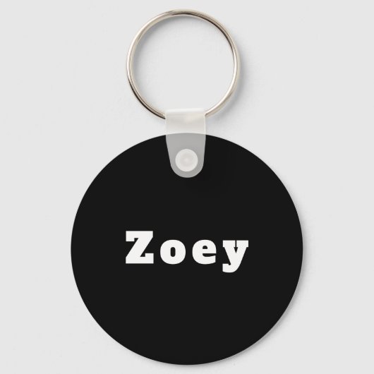 Zoey キーホルダー (正面)