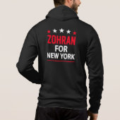 Zohran for New York – Bold Political Support パーカ (裏面)