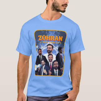 Zohran for New York City 1980s Bootlegee funny gif Tシャツ