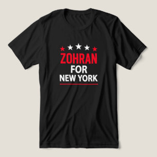 Zohran for New York - Political はっきりした Support トライブレンドＴシャツ