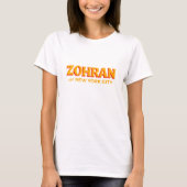 Zohran Mamdaniニューヨーク市長 Tシャツ (正面)