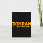 Zohran Mamdani For Nyc Mayor Funny Cool Trendy Pro カード (正面)
