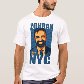 ZOHRAN MAMDANI for NYC Tシャツ