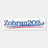 Zohran Mamdani Mayor NYC 2025 バンパーステッカー (正面)