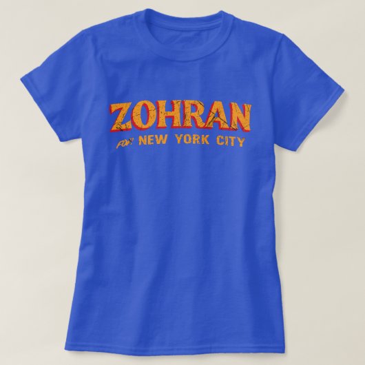 Zohran Mamdani Shirt, Mamdani For NY Tシャツ (デザイン正面)