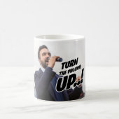 Zohran Mamdani - Turn the Volume Up Mug コーヒーマグカップ (中央)