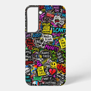 ZOINKLAB 実験0047025 カオス SAMSUNG GALAXY S22+ケース