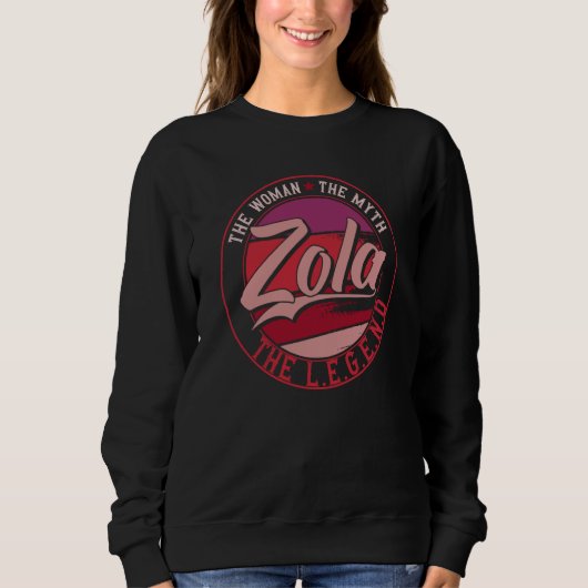 Zola the Lady of Myth the Legend スウェットシャツ (正面)