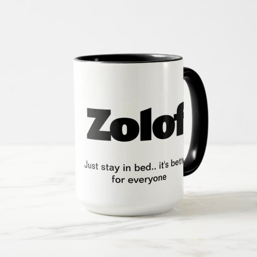 Zoloft マグカップ (正面右)