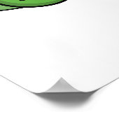 Zom品種の面白いハロウィンゾンビブリードプン ポスター (角)