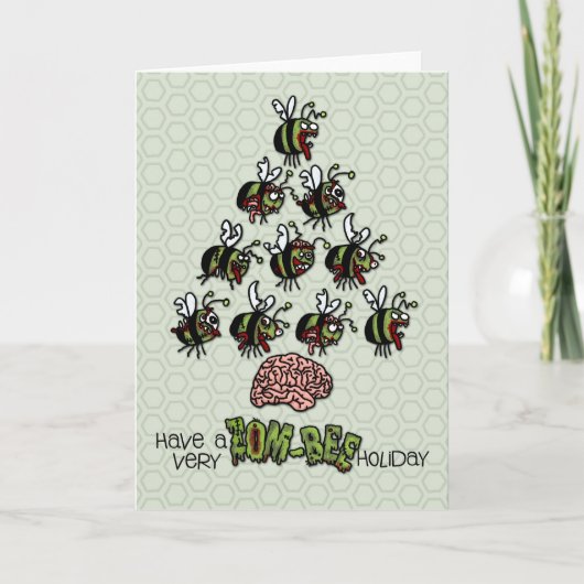 Zom蜂の休日を非常に過して下さい シーズンカード (正面)