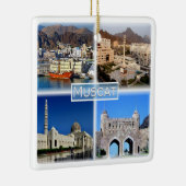 zOM003 MUSCAT中央業務地区 セラミックオーナメント (右)