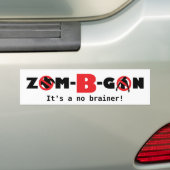 Zom B Gonのバンパーステッカー バンパーステッカー (車上)