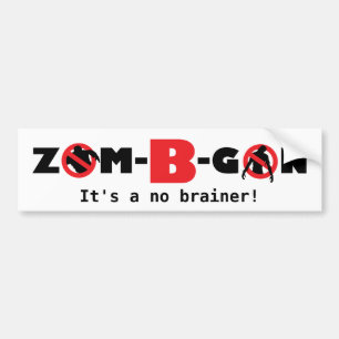 Zom B Gonのバンパーステッカー バンパーステッカー
