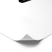 Zom-bean面白いハロウィーンゾンビビビビーンビーンパン ポスター (角)