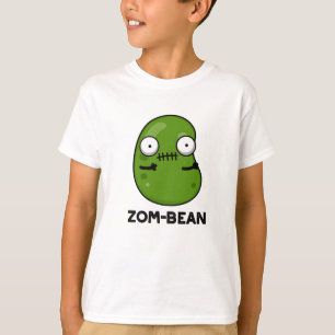 Zom-bean面白いハロウィーンゾンビビビビーンビーンパン Tシャツ