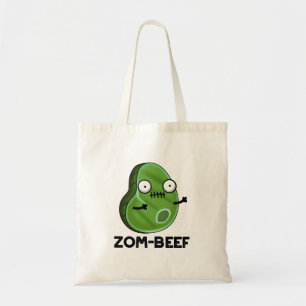 Zom-beef面白いハロウィンゾンビミートパン トートバッグ