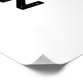 Zom-beef面白いハロウィンゾンビミートパン ポスター (角)