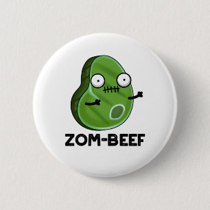 Zom-beef面白いハロウィンゾンビミートパン 缶バッジ