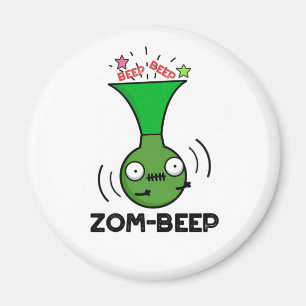 Zom-beep面白いハロウィーンゾンビホンカープン マグネット