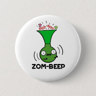 Zom-beep面白いハロウィーンゾンビホンカープン 缶バッジ