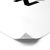 Zom-beet Funny Halloween Zombie Beet Pun ポスター (角)