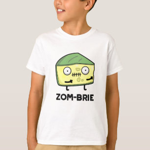 Zom-brie面白いハロウィーンゾンビブリーチーズパン Tシャツ