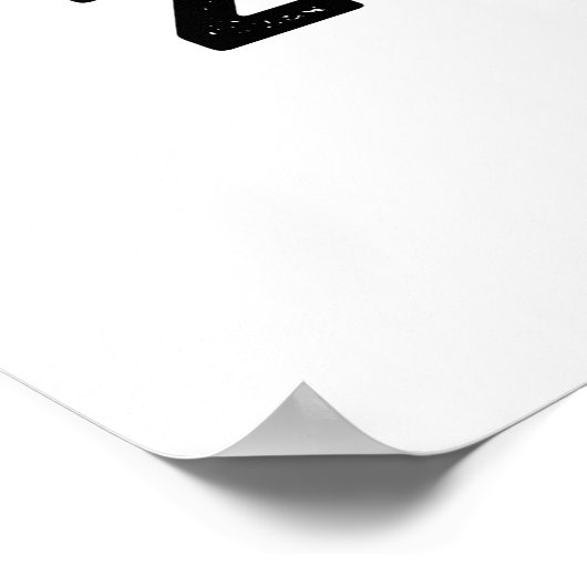 Zom-brie Funny Halloween Zombie Brie Cheese Pun ポスター (角)