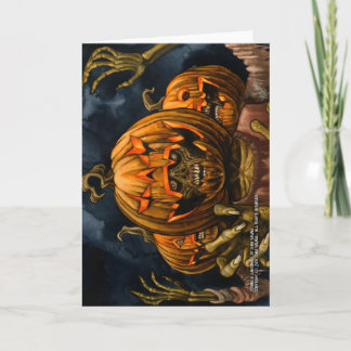 Zomb Oランタンの挨拶状 カード