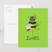 ZomBEEゾンビビーおもしろいビー葉書 ポストカード (正面/裏面)