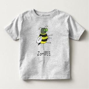 ZomBEEゾンビ·ビー·トドラーの子どものTシャツ トドラーTシャツ