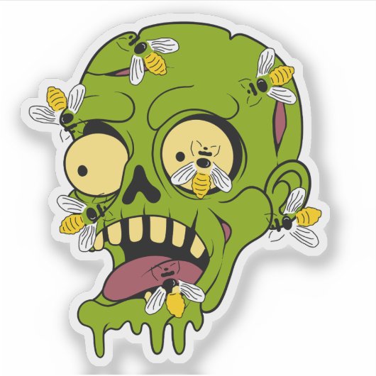 「zomBEE」 シール (正面)