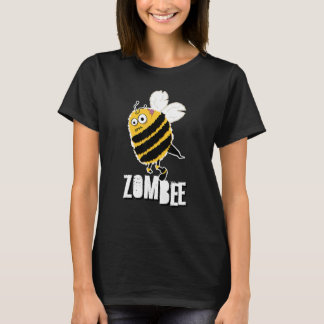 Zombee Bee Zombie Halloween Bumblebee Brain Spooky Tシャツ