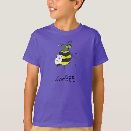 ZomBEE Zombie Bee Boy's KidのTシャツ Tシャツ (正面)