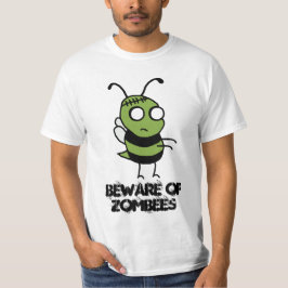 Zombeesの用心して下さい Tシャツ