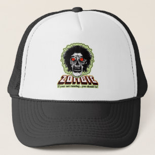 ZOMBIE – おもし前のランニングの…お前が!グリーン キャップ