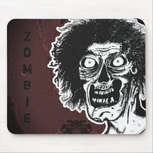 ZOMBIE – 白黒Ver.2 マウスパッド