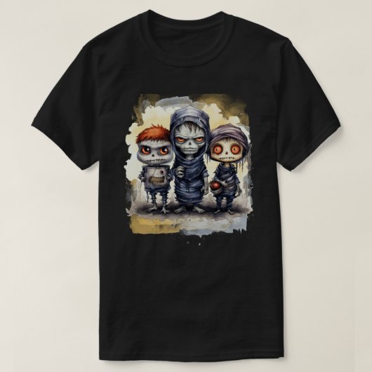 Zombie 1 - halloween tシャツ (デザイン正面)