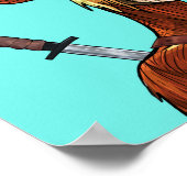 Zombie Ape忍者#2850 NFTポスター ポスター (角)