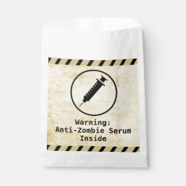 Zombie Apocalypse Birthday | Halloween Biohazard フェイバーバッグ