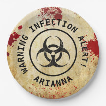 Zombie Apocalypse Birthday | Halloween Biohazard